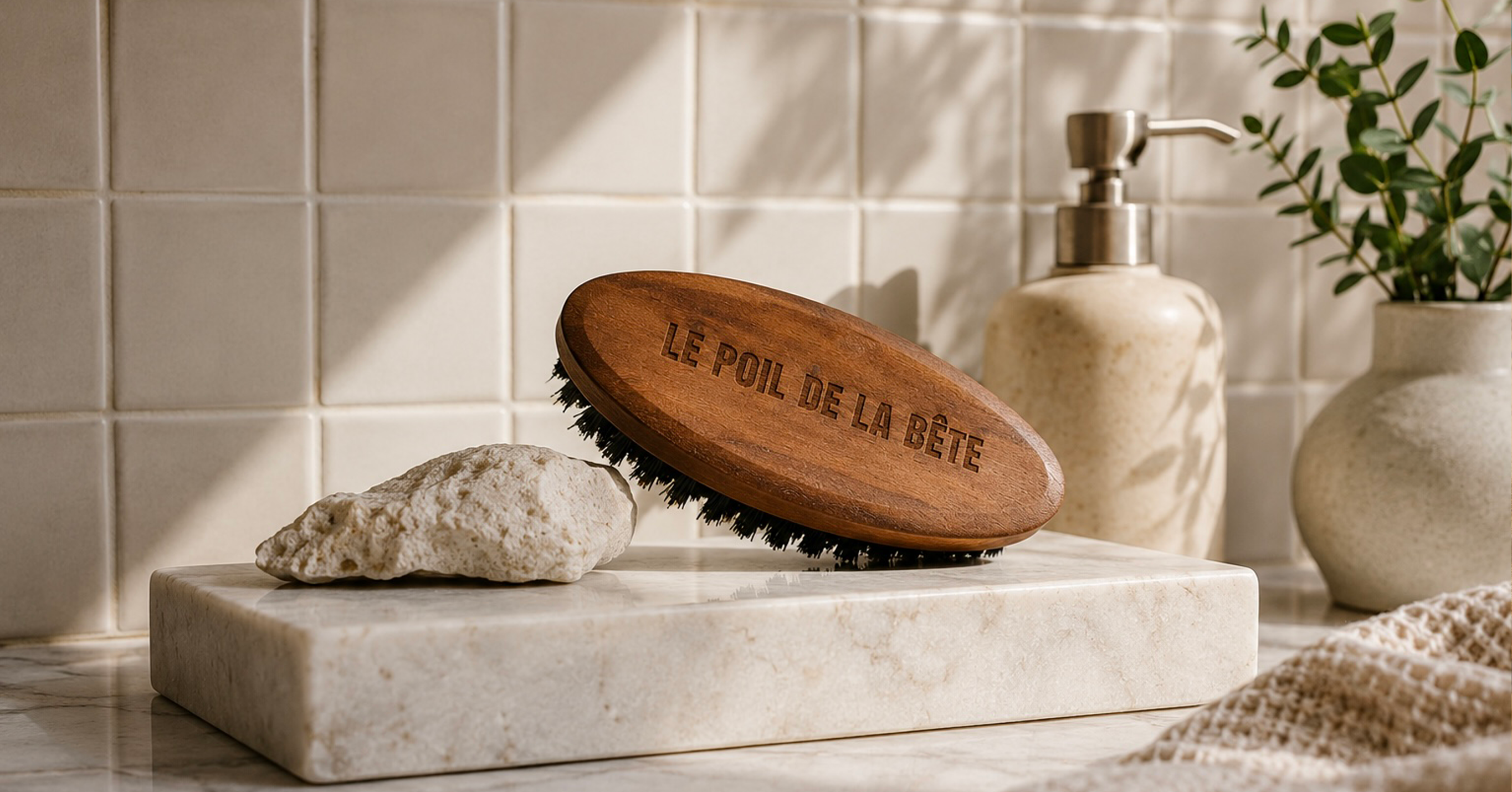 Brosse à barbe en poils de sanglier : choix, utilisation & entretien